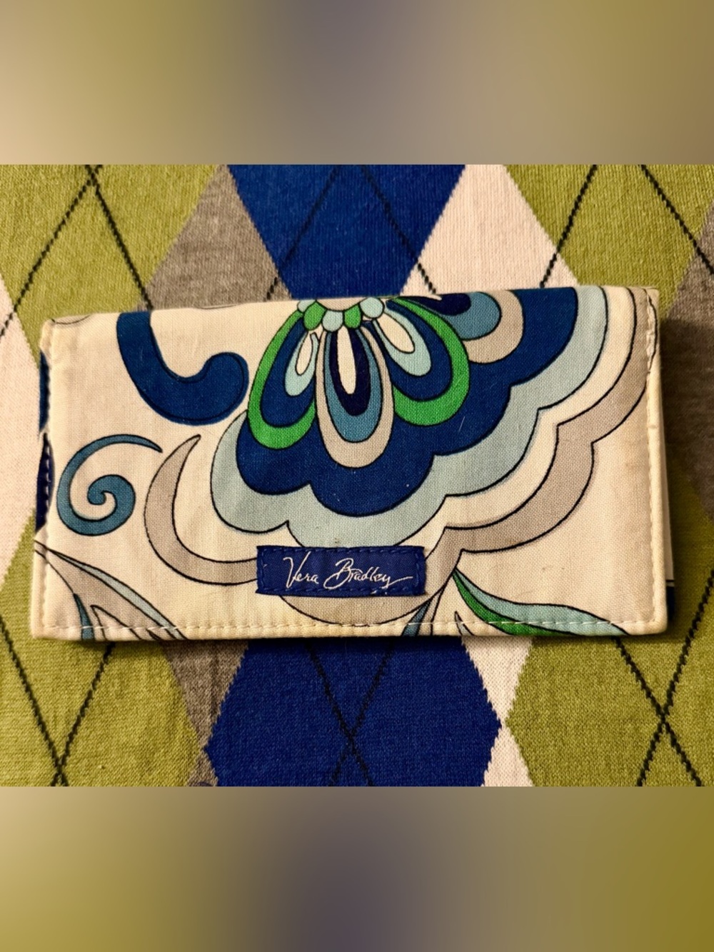 Vera Bradley Checkbook Cover - Retired Print